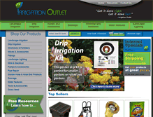 Tablet Screenshot of irrigationoutlet.com